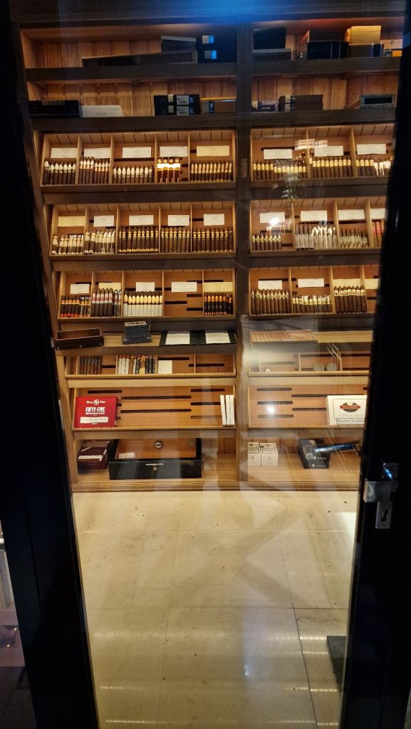 Der kleine Humidor im Ritz