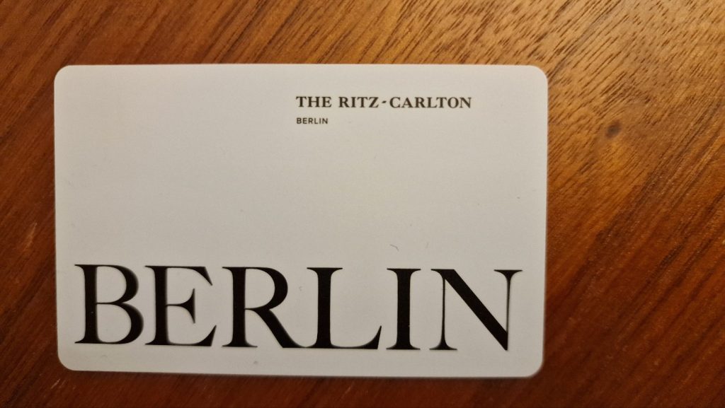 The Ritz Carlton in Berlin
